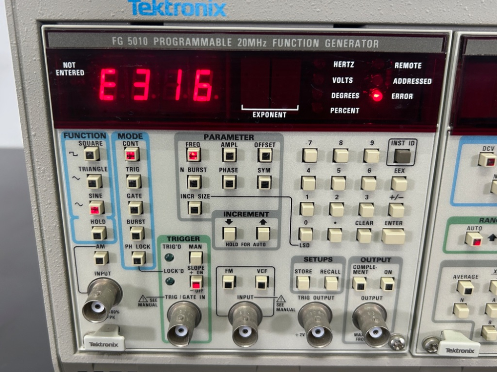 Image of Tektronix TM5006 Programmable Power Module Mainframe